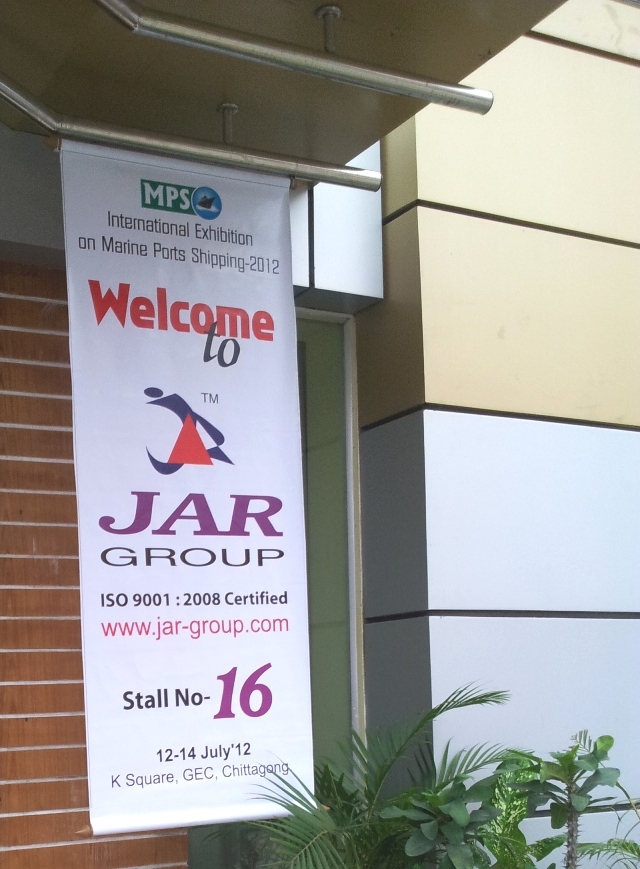 Welcome JAR GROUP Exhibition Branding