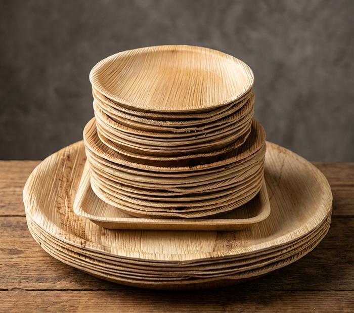 Branded NISSUL eco tableware from Bangladesh