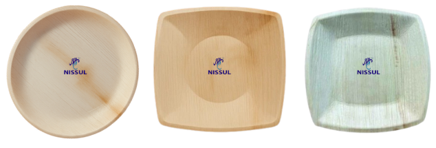 NISSUL single areca leaf plate