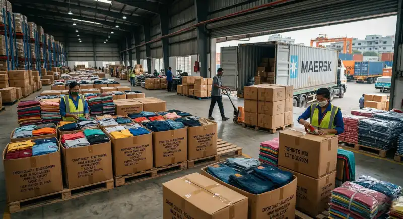 Garments Stock Lot Export from Bangladesh: A Hidden Opportunity in the Global Apparel Trade