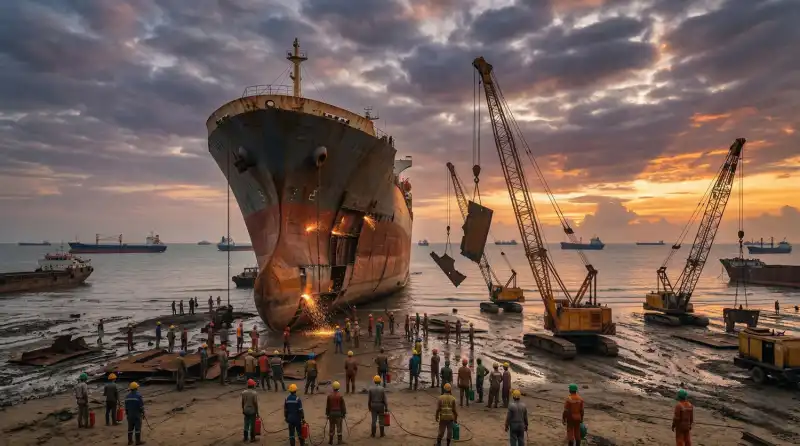Ship Recycling in Bangladesh: Sitakund Shipbreaking Industry Explained